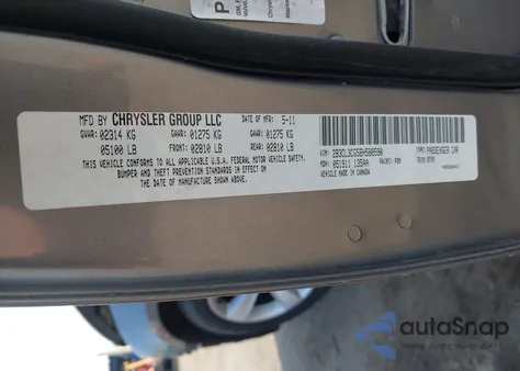 2011 Dodge Charger из США, поврежденный, VIN 2B3CL3CG5BH588590